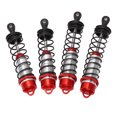 thumbnail image 4 of RC  Set, Aluminum Alloy High Elasticity Rustproof Front Rear Suspension Damper Strong Strength Wear Resistant  For ARRMA 1/7 MOJAVE 1/8 Kraton Red,Black, 4 of 8