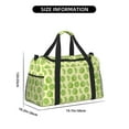 thumbnail image 3 of Rateoe Various Lemons Pattern Gym Bag for Women, Duffle Bag for Travel with Wet Pocket, Carry on Weekender Bags for Women, Water Resistant Travel Bag Duffel Bag, 3 of 7