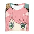 thumbnail image 3 of Boys Girls Anya Forger Spy X Shirt Graphic T-Shirt Crewneck Short Sleeve 3d Colorful Tops Tees, 3 of 7
