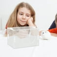 thumbnail image 4 of Miangastore Transparent Hamster Hideaway House Safe And Comfortable Shelter Small Animal Hideout For Activity And Relaxation, 4 of 8