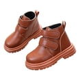 thumbnail image 2 of LvhaoGJOB Kids' Ankle Boots for Everyday Wear - Side Zipper Closure, Comfortable Fit, 2 of 7
