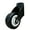 Black, variant on Adjustable Anti Droop Door Support Wheel With Rubber Wheels And Steel Frame Black