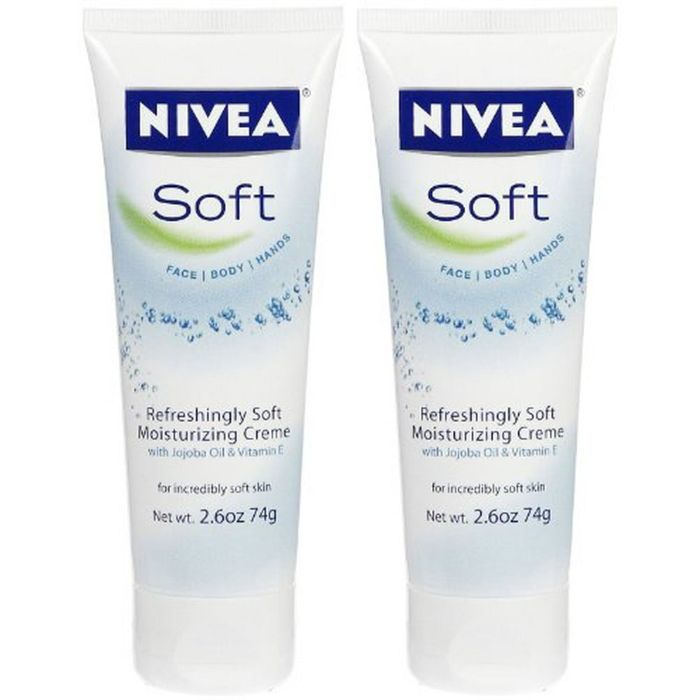 Nivea Refreshingly Soft Moisturizing Creme, Unisex, 2.6 Ounce Walmart