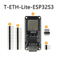thumbnail image 5 of Carte de Développement W5500 Module Ethernet ESP32-S3-WROOM Support TF Extensible Power POE Shield H674, 5 of 5
