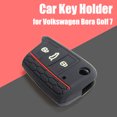 thumbnail image 4 of FLhrweasw Funda Silicona para Llave Coche Carcasa Protectora Llave 3 Botones para Lavida Tayron Golf 7, 4 of 9