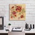 thumbnail image 5 of Epic Graffiti 'Gilded Loose Floral II' by Silvia Vassileva, Canvas Wall Art, 18"x18", 5 of 8