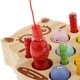 thumbnail image 3 of Clasificador de formas de apilador rompecabezas juguete Montessori clasificación formas geométricas juguete Peg Búho CUTICAT juego de pesca, 3 of 6
