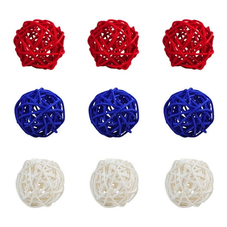 

Independence Day Decoration Five Pointed Star Rattan 3 Colors 9 Mixed Festive Rattan Atmosphere Decorative Pendant 2024 Clearance