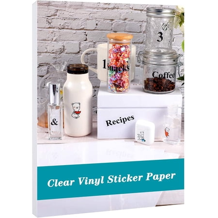 Printable Clear Sticker Paper for Inkjet Printers Waterproof Printable ...