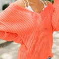 thumbnail image 3 of Aoochasliy Womens Sweaters Clearance Pullover Cardigan Knitted Long Sleevel Tops Blouse, 3 of 3