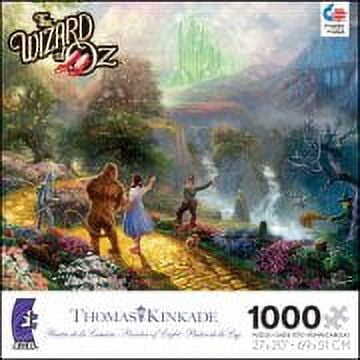 Ceaco Thomas Kinkade Follow the Yellow Brick Road Puzzle, 1000 Piece