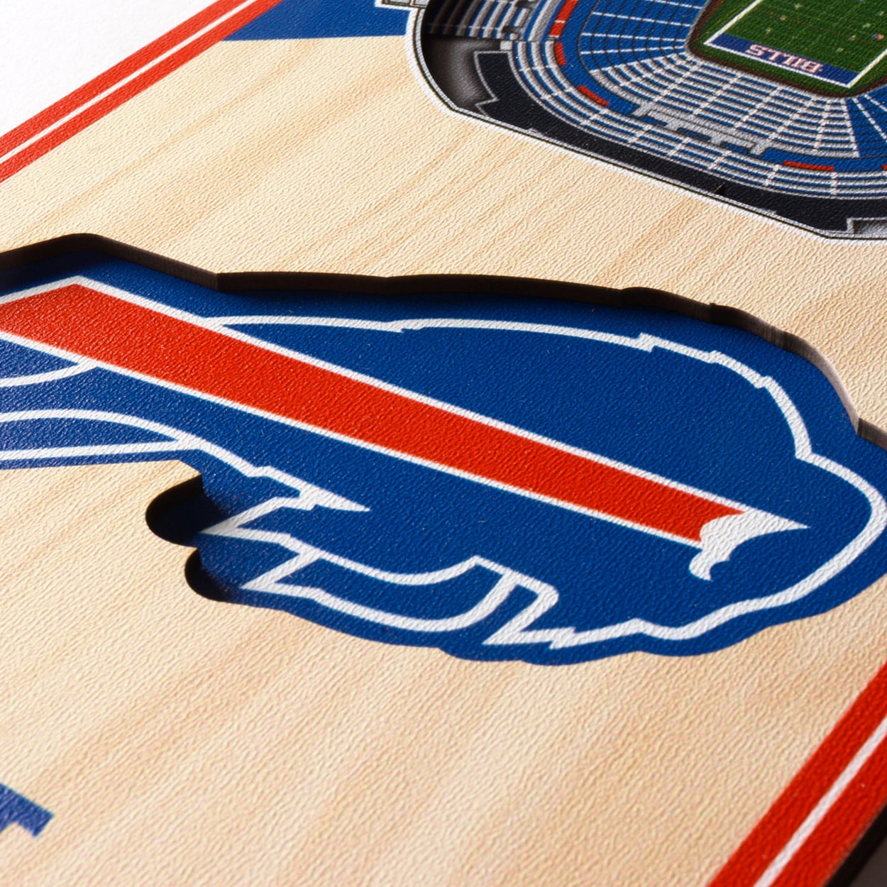 Buffalo Bills 6'' x 19'' 3D StadiumView Banner