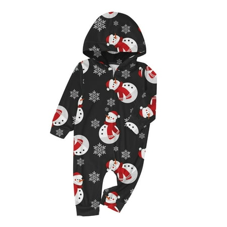 

Herrnalise Fashionable Christmas Print Family European And American Pajamas Parent-child Suit Baby Family Christmas Pajamas