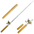 thumbnail image 2 of Mini Outdoor Pocket Fish Pen Shape Fishing Rod Aluminum Alloy Fishing Pole, 2 of 7
