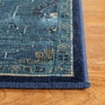 thumbnail image 4 of SAFAVIEH Vintage Millicent Floral Runner Rug, Navy/Teal, 2'2" x 8', 4 of 8