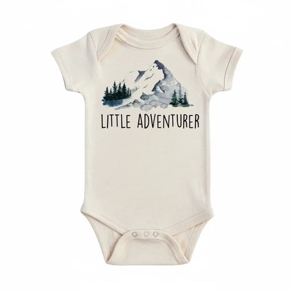 Mountain Newborn Baby Bodysuit