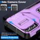thumbnail image 4 of Funda para GANGXUN Motorola Moto G Stylus 5G 2023 - Soporte metálico, Función magnética, Morado, 4 of 5