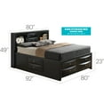 thumbnail image 2 of Glory Furniture Marilla King Storage Bed in Black, 2 of 2