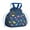 Blue Cartoon Dinosaurs, variant on BlackWhite Origami Dinosaurs Tribal Pattern Drawstring Lunch Bag Women - Drawstring Lunch Bag Insulated for Work Office - Stain-Resistant Large Lunchbags for Women with Multi-Pockets
