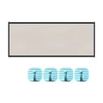 thumbnail image 2 of Pet Gate No Drilling Mesh Fence with Strong Adhesive Hooks Isolation Net for Staircase Entrance Dog and Cat Safety Barrier Black Indoor Household Use, 2 of 7