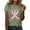 Light Green, variant on TYGHBN Women's Casual T Shirts with Cancer Awareness Ribbon Print Short Sleeve Round Neck Basic Style for Everyday Wear under Scrub Women Long Sleeve Shirts Shirt Athletic Women Tunic Raglan Womens T