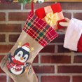 thumbnail image 3 of Calcetines Navideños Hugtrwg DIY Pingüino 20x35 cm, 3 of 8
