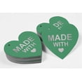 thumbnail image 4 of Inkdotpot Made With Love Wedding Bottle Tag Real Silver Foil Favor Hang Tag 100 Pack, 4 of 6