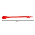 thumbnail image 3 of 12 Uds. Cordones deportivos universales sin cordones cordones elásticos de silicona para zapatos (rojo) Likrtyny Para estrenar, 3 of 8