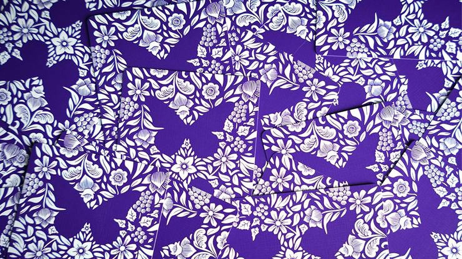 Butterfly Playing Cards (Royal Purple) by Ondrej Psenicka x Stefan Eriksson