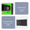 thumbnail image 4 of Controlador De Carga Solar Controlador de carga 12V 24V MPPT Dual USB Pantalla LCD para farola solar (10A) Wdftyju Libre de BPA, 4 of 7