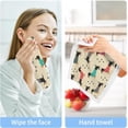 thumbnail image 5 of GZHJMY 2 Pack Funny Dachshund Dog Washcloths – Soft Face Towels, Gym Towels, Hotel and Spa Quality, Reusable Pure Cotton Fingertip Towels, 5 of 6