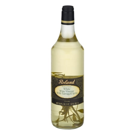 Roland White Wine Vinegar with Tarragon Sprig, 33.8 FL