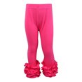 thumbnail image 3 of Stylish Toddler Girls Leggings with Lace Trim Ruffle Design Soft Footless Pants for Daily Wear, 3 of 3