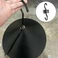 thumbnail image 3 of Deflector de ardilla de 12/14/16/18 pulgadas, fácil de instalar, montaje en poste de protección de depredadores y 14 pulgadas Cola Deflector de ardilla, 3 of 7