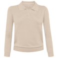 thumbnail image 5 of Long Sleeve Shirts for Women 2026 Spring V Neck Lapel Collar Dressy Casual Office Work Blouse Womens Tops, 5 of 5