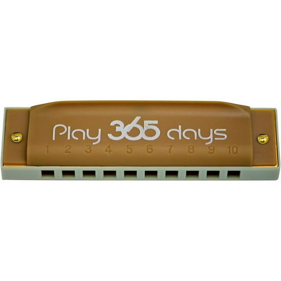 Suzuki PlayPals Harmonica Key of C Tan