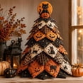 thumbnail image 2 of DIY Halloween Quilted Fabric Tree Kit, 3D Fabric Halloween Tree Sewing Craft Set, Spooky Decorative Tabletop Tree Kit for Home Decor Halloween Decorations Birthday Gfts, 2 of 7