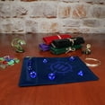 thumbnail image 4 of ENHANCE Roll on a Scroll Dice Rolling Mat and 7pc Acrylic RPG Dice Set (Blue), 4 of 9