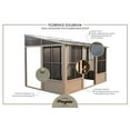 thumbnail image 5 of Gazebo Penguin Florence 8’ x 12’ Wall-Mounted, Reinforced Polycarbonate Roof, 5 of 12