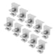 thumbnail image 2 of Abrazaderas de conexión a tierra para paneles solares, 10 piezas Abrazaderas de aluminio para paneles solares con montaje en Z Abrazaderas para montaje en paneles solares Diseño de última generación, 2 of 12