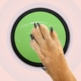 thumbnail image 2 of BESTSKY Recordable Button,Press to Talk Dog Buttons,Large Easy Button Dog Talking Buttons,Green, 2 of 4