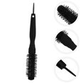 thumbnail image 1 of HAMPPLIES Brosse de Séchage Portable Noire Brosse à Cheveux Légère à Rouleau pour Coiffure Bouclée, 1 of 7