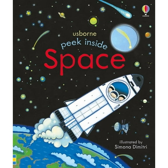 Peek Inside Peek Inside Space, (Board Book)