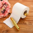thumbnail image 4 of FrostHike 2 Pieces Toilet Paper Holder Roller Replacement Plastic Spring Loaded (Gold), 4 of 5