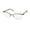 espresso, variant on DANA BUCHMAN PAMELA HALF-RIMLESS LIGHT WEIGHT VISION CARE EYEGLASS FRAME/GLASSES