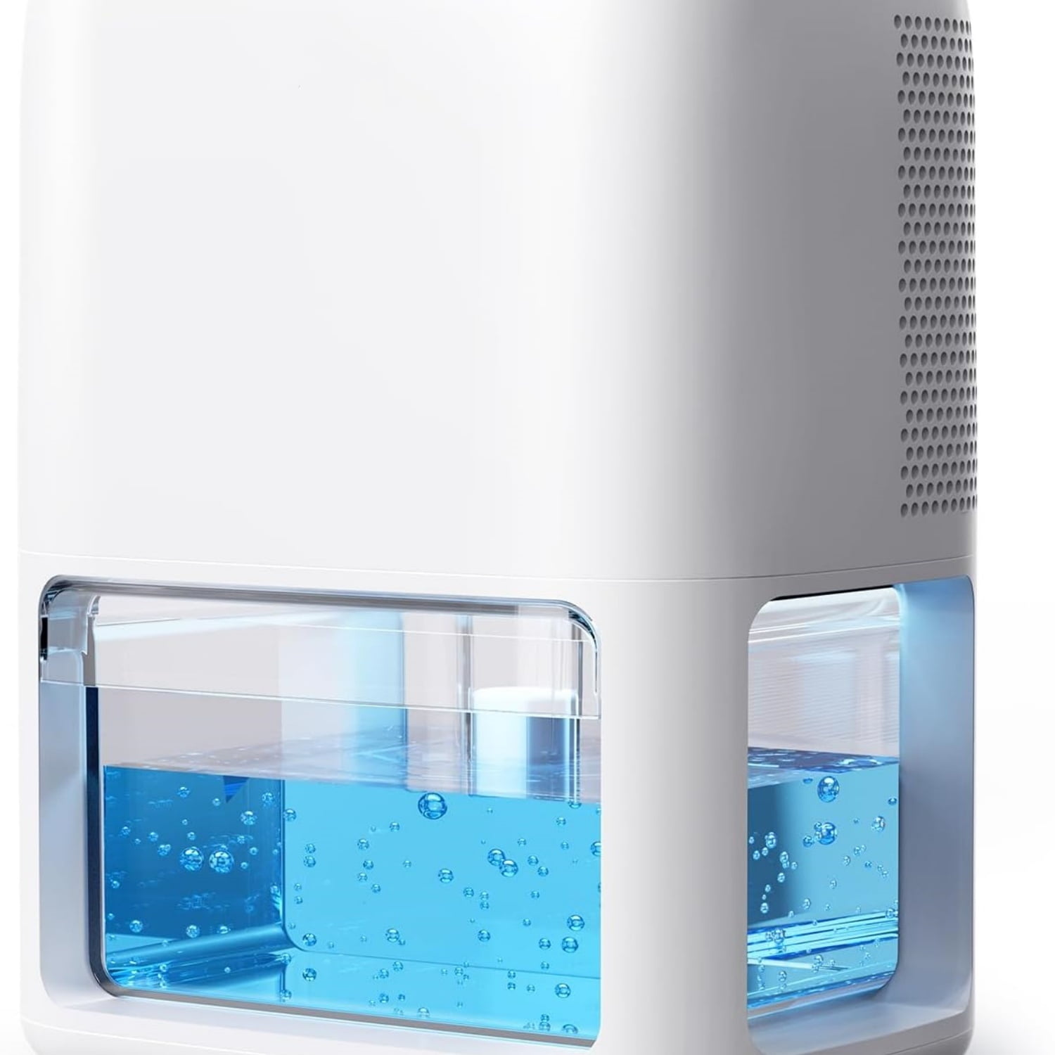 60 OZ Dehumidifiers for Home, Dual-Semiconductor Quiet Dehumidifier with Timer Sleep Mode Auto-Off 7 Colors Light Portable Small Dehumidifiers for Bathroom, Cloakroom, RV