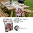 thumbnail image 5 of Pink Valentine's Day Table Runner - 70 Inch Long, Kitchen Dining Table Runner Dresser Scarves, Romance Roses Leaves Gnomes Wooden Farmhouse Decor for Coffee Tables Wedding Party Banquet, 5 of 8