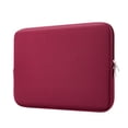 thumbnail image 1 of LNGOOR 11-11.6 Inch Laptop Sleeve Protective Case Soft Carrying Computer Zipper Bag Cover Compatible with 11.6” MacBook Air for 11” Notebook Tablet Ultrabook Chromebook (Black), 1 of 6