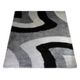 thumbnail image 3 of Rugsotic Carpets Hand Tufted Shag Polyester Eco-Friendly Area Rugs - 8'x10', Rectangle, Multicolor, Plain Solid Design, High Pile Handmade Anti Skid Rugs for Living Room, Bed Room K00047, 3 of 5
