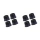 thumbnail image 1 of Monstrate Elevadores de muebles duraderos de 4 piezas, fondo antideslizante, amplia aplicación, elevadores de cama fuertes y duraderos Negro Elevador de 2 pulgadas 2Conjunto, 1 of 1